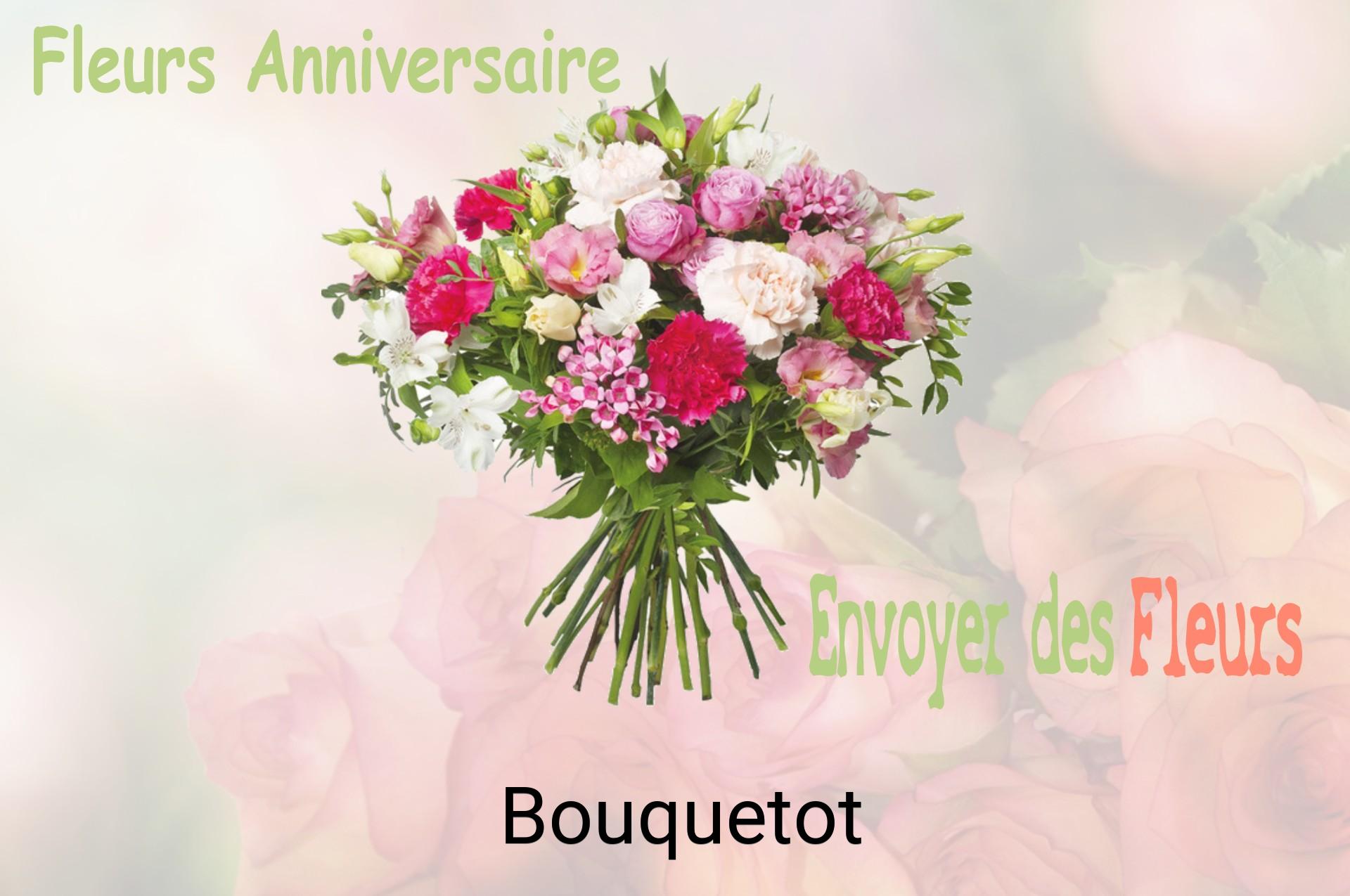 Bouquet de fleurs d’anniversaire livré à Bouquetot